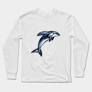 Blue Dolphin Long Sleeve T-Shirt